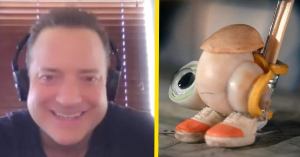 WATCH: Oscar Nominee Brendan Fraser Meets Marcel the Shell in Hilarious Video