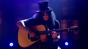 Slash of Gun N’ Roses Launches Horror Movie Banner