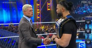 Roman Reigns and Cody Rhodes Deliver Epic Face-to-Face on WWE SmackDown