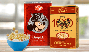 Post Debuts Disney100 Premium Collector Tin for Disney 100 Years of Wonder