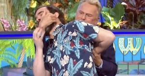 Wheel of Fortune Contestant Breaks Silence on Pat Sajak Putting Him in a Headlock