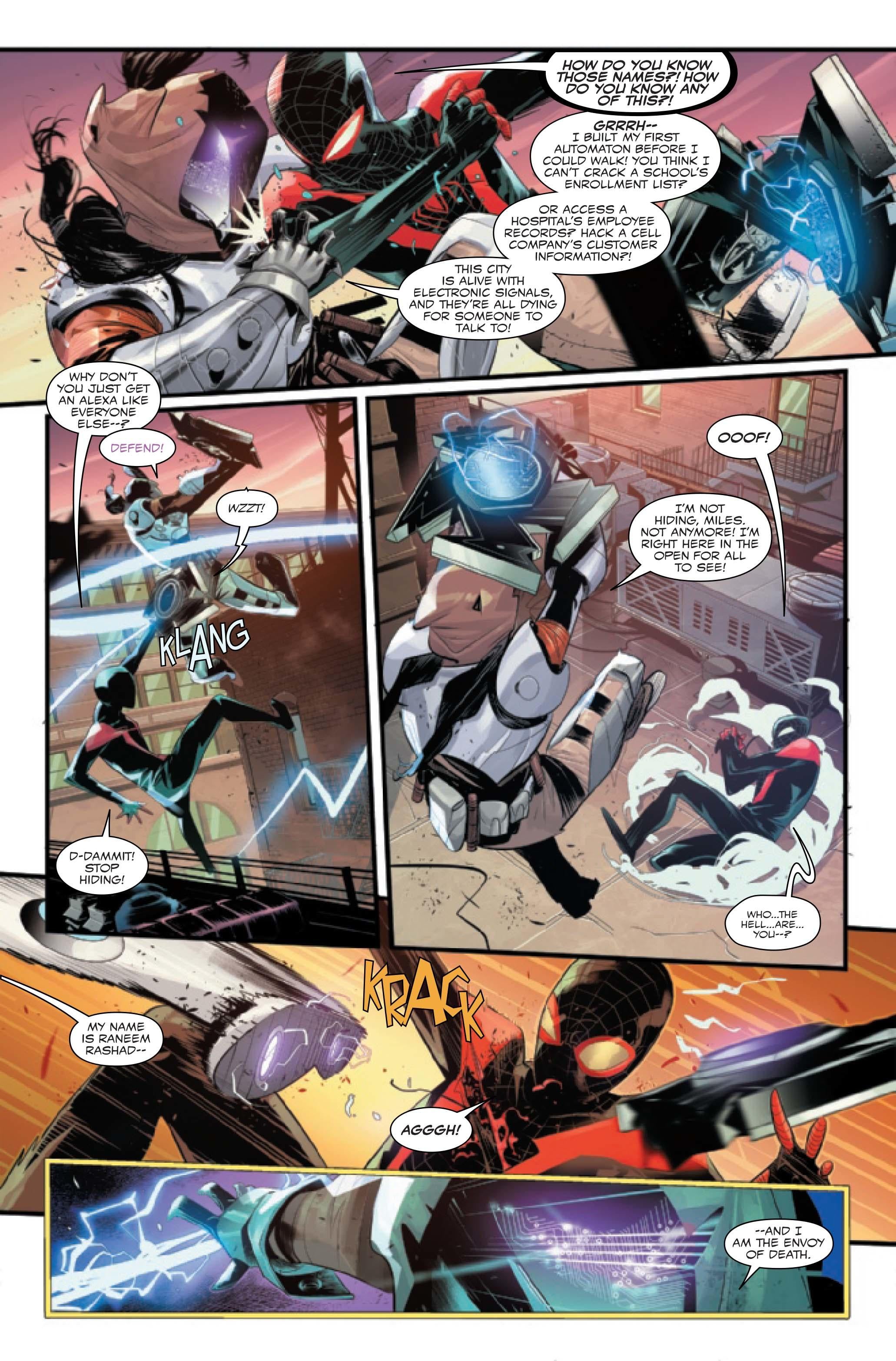 Miles Morales Fights for His Life Against a New Villain That Knows His