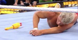 WWE Fans Are Flooding Twitter With Cody Rhodes Rubber Chicken Memes