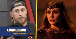 San Francisco 49ers’ George Kittle Says Elizabeth Olsen’s Scarlet Witch Dominates Everybody at Marvel (Exclusive)