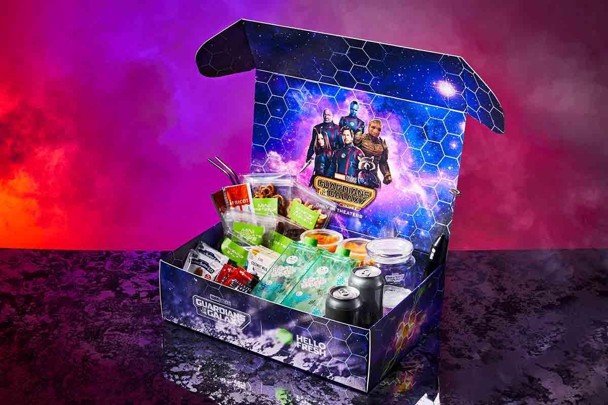 HelloFresh Teams Up With Marvel Studios For a Guardians of the