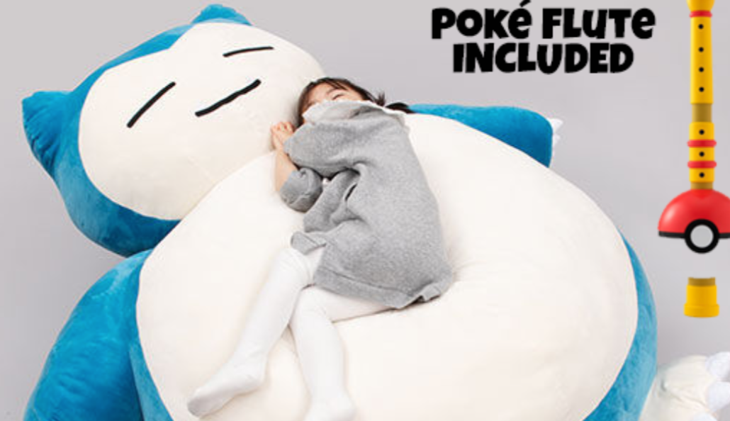 Pokemon Announces Huge 500 Snorlax Plush Bed ComicBook