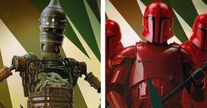 Star Wars: The Mandalorian Debuts Character Posters for IG-12 and The Praetorian Guards