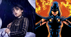 Titans Fan Art Sees Wednesday Star Jenna Ortega as the DCU’s Raven