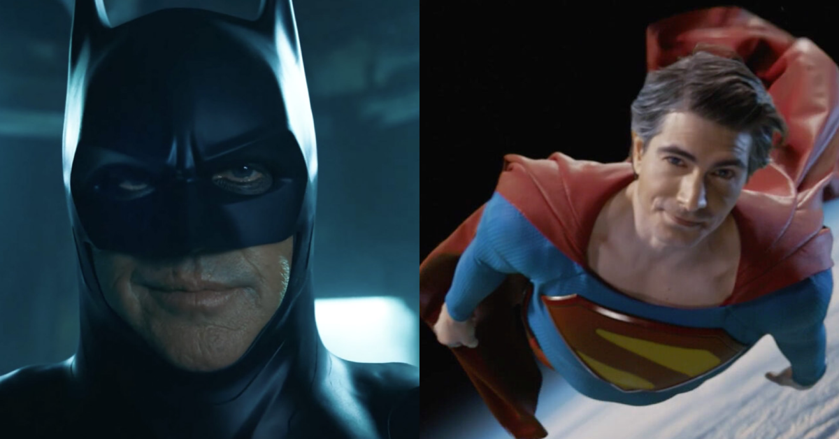 DC Fan Art Teams Up Michael Keaton’s Batman and Brandon Routh’s ...