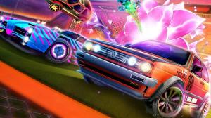 Rocket League Season 10 Rewards Adds Pixelated Trails and Toppers