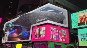 Star Trek: Picard Takes Over Times Square With 3D Billboard