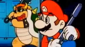 Yes, One Old-School Mario Anime Did Give Our Hero a Gun