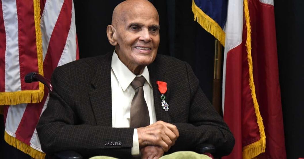 Harry Belafonte Receives the National Order of the Legion of Honour, France's Highest Award, From Ambassador of France to the United States Philippe Étienne