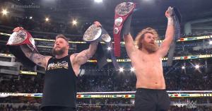 WWE WrestleMania 39: Fans are Loving Kevin Owens and Sami Zayn Becoming New Tag Team Champions
