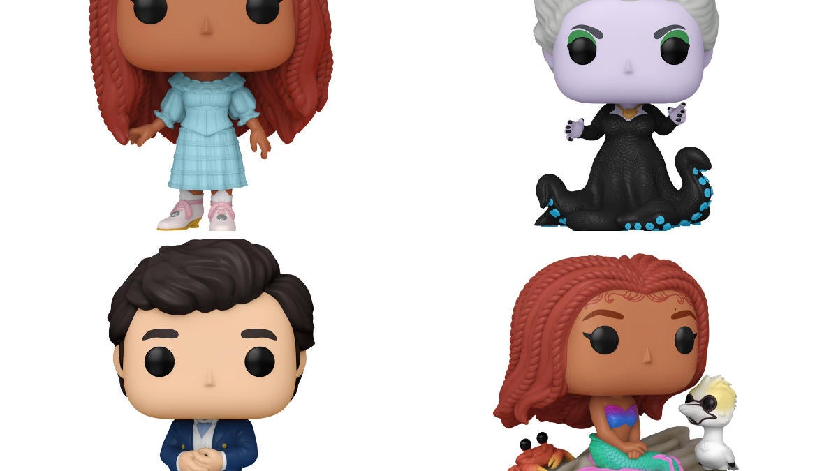 The Little Mermaid Funko FULL deals SET