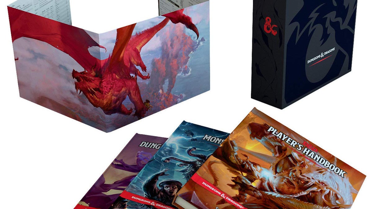 Dungeons 2024 & Dragons Core Rulebooks 5e (Special Foil Covers Edition)