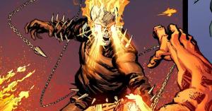 Ghost Rider Battles A Hulk in New Marvel Preview