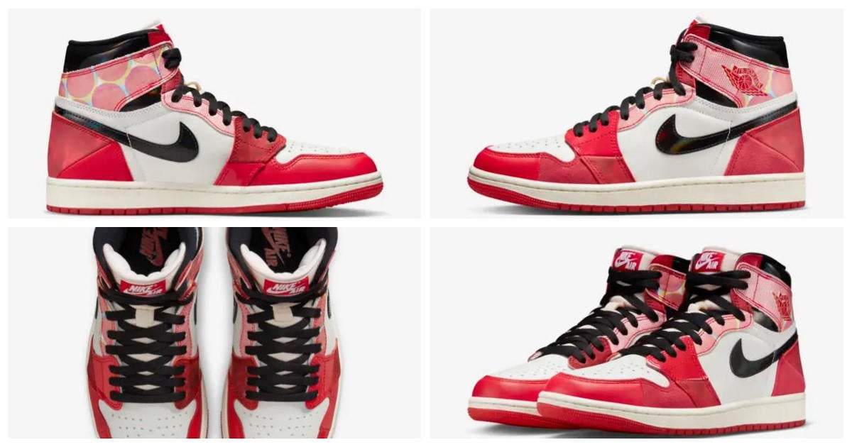 Miles morales shoes air jordan 1 on sale