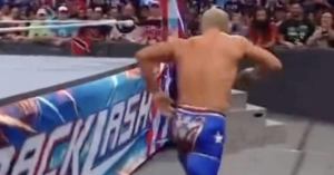WWE Fans Turned Cody Rhodes’ Five Seconds of Stomping Around at WWE Backlash Into a Meme