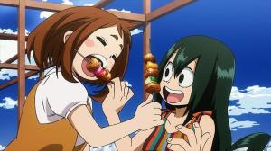 My Hero Academia Reunites Ochaco and Tsuyu in New Sketch