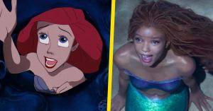 Disney’s Live-Action Little Mermaid Halle Bailey and Animated Ariel Jodi Benson Meet at Film’s Premiere (Watch)