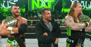 Gallus Retains WWE NXT Tag Team Titles Thanks to Surprise Attack on Dyad’s Ava Raine
