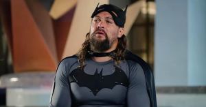 Watch Aquaman Star Jason Momoa Try To Be Batman for a Day