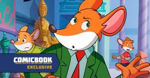 Papercutz and Mad Cave Studios Reveal First Look at Geronimo Stilton Reporter 15: Clean Sweep (Exclusive)