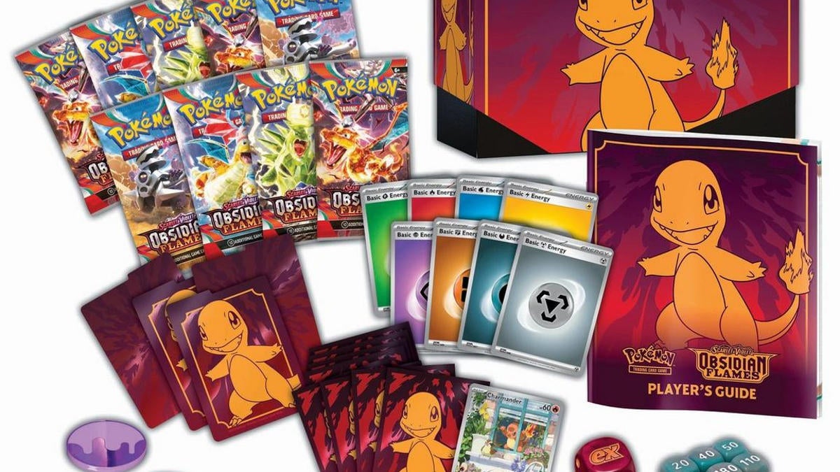 Pokemon TCG Scarlet & Violet Obsidian Flames Elite Trainer Box Is 33% Off