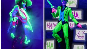 McFarlane Toys Exclusive DC Multiverse Black Light Scarecrow and Joker Figures Drop Today