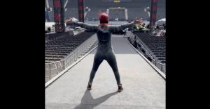 Watch: WWE’s Bayley Hilariously Recreates AJ Styles’ Entrance