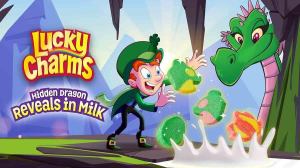 Lucky Charms Unveils Hidden Dragon Cereal With New “Marshmallow-Revealing Technology”