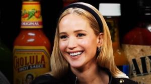 Jennifer Lawrence Reveals She “Violently” Threw Up After Viral Hot Ones Interview