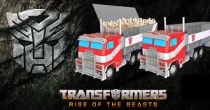 Transformers: Rise of the Beasts Fans Obsessed With Optimus Prime Popcorn Bucket