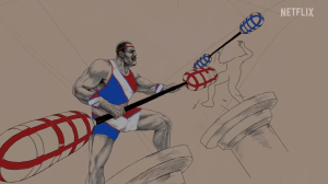 Netflix Debuts Trailer for Unauthorized Story of American Gladiators Series