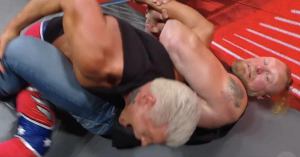 Brock Lesnar Accepts Cody Rhodes’ SummerSlam 2023 Challenge After Beating Him Up In Front of His Mom