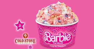 Cold Stone Scooping Up the Best Day Ever With New Barbie Inspired Treats