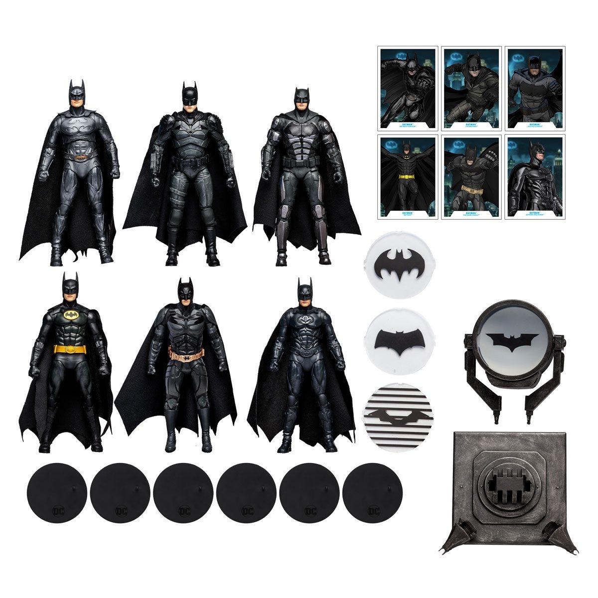 McFarlane Toys DC Multiverse Jim Gordon as Batman Action Figure - 7 Dettagliato da collezione con 22 punti di articolazione e accessori