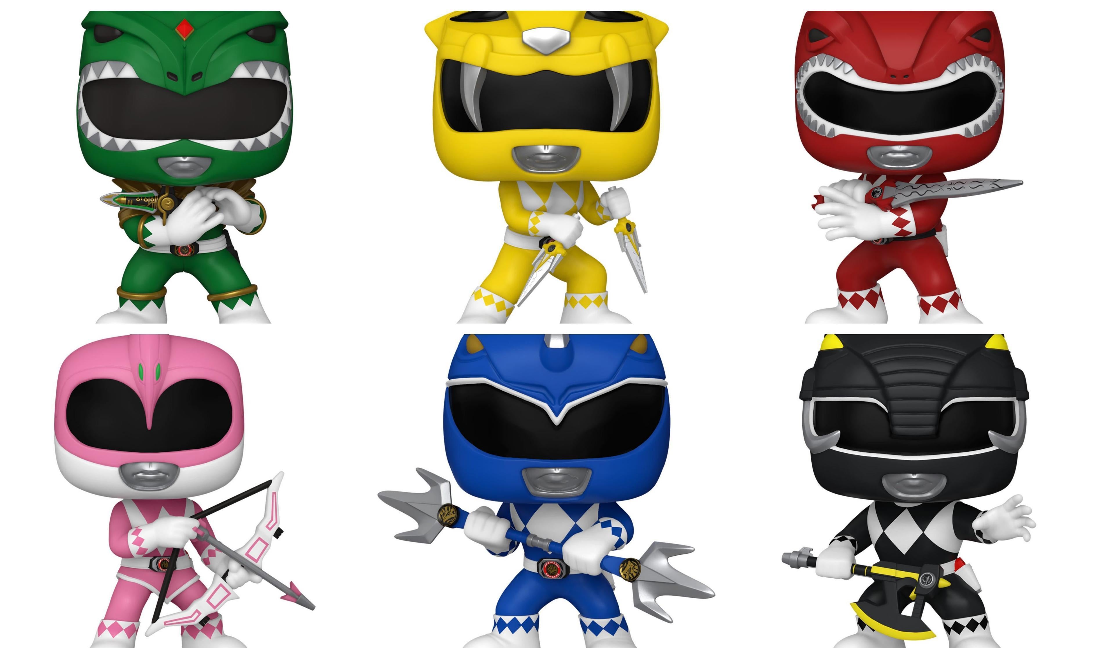 Power Rangers 30th Anniversary Funko Soda 6-Pack With Cooler Exclusive ...