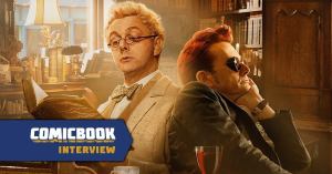 Good Omens Stars Michael Sheen and David Tennant Talk Being Less Nervous About Season 2 (Exclusive)