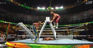 Watch: Logan Paul Takes a Nasty Landing at WWE’s Money in the Bank 2023