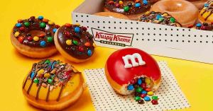 Krispy Kreme Teams Up With M&Ms for the First Time Ever