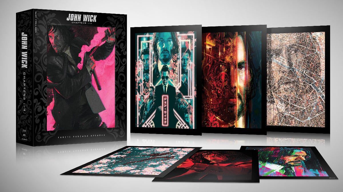 John Wick Steelbook deals lot