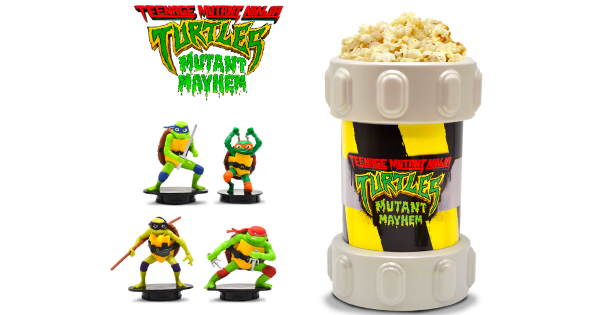 Teenage hot mutant ninja turtles popcorn bucket