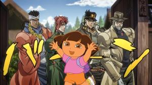 JoJo’s Bizarre Adventure Cosplay Makes Dora The Explorer a Joestar
