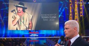 Watch Cody Rhodes’ Tribute to Terry Funk on WWE SmackDown