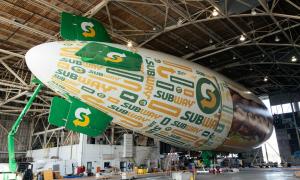 Subway Wants You to Eat Sandwiches in Its New Blimp