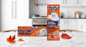 Hefty Brings Back Pumpkin Spice Trash Bags For Fall