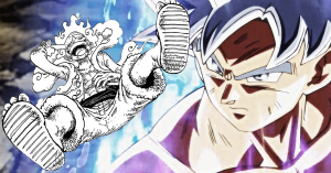 One Piece x Dragon Ball Crossover Unleashes Ultra Instinct Goku vs Gear 5 Luffy