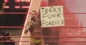 AEW: Watch CM Punk Pay Tribute to Terry Funk During This Week’s AEW Collision